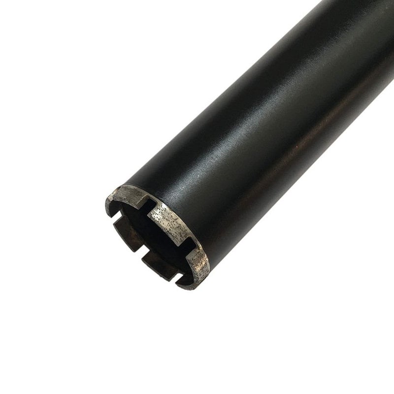 EDiamondTools 2-1/2" بت أساسي عالي الأداء للرطوبة للخرسانة الصلبة/المقواة، ارتفاع القطاع 10 مم، عمق الحفر 14"، للرطوبة فقط، 1-1/4"-7 محور - Image 2